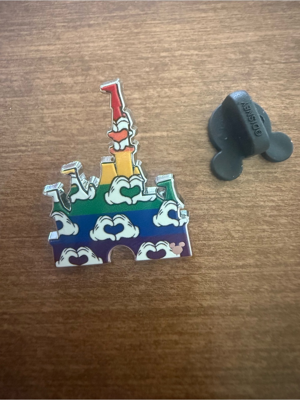 Hidden Mickey pride castle